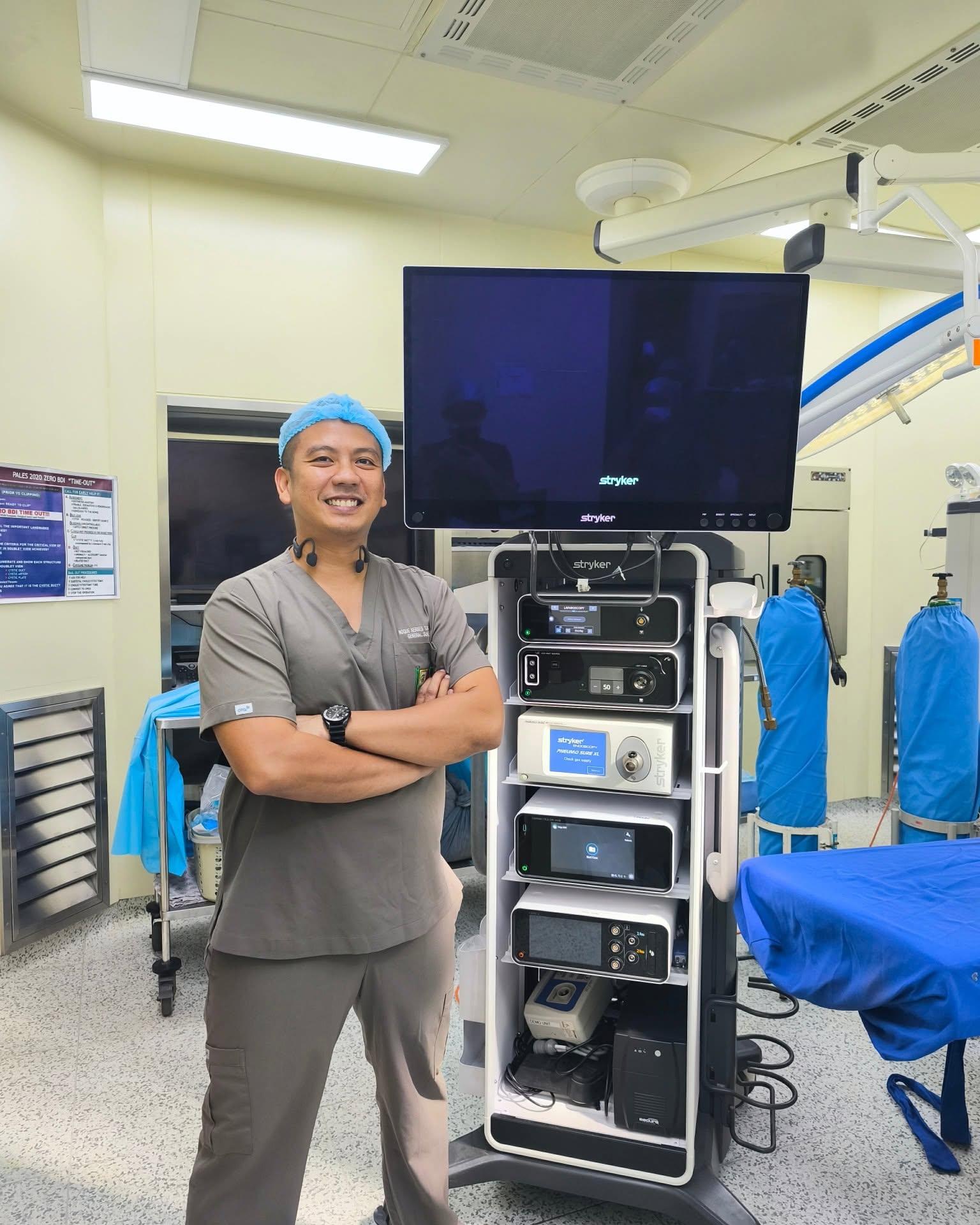 Dr. Roque Xerxes Torres in his role as PALES Bicol Chapter President